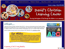 Tablet Screenshot of dclearning.org